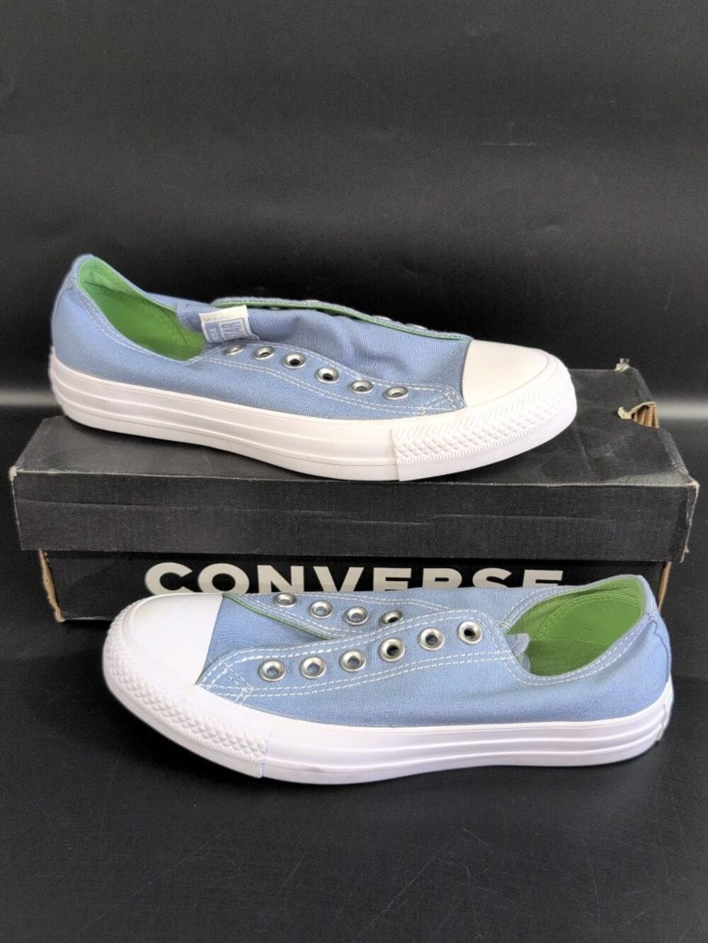 Converse Chuck Taylor All Star low Top sneakers Women US 6.5 Indigo Fog